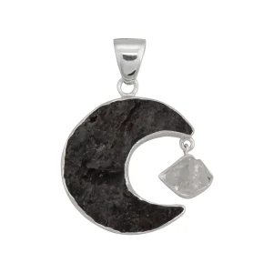 Meteorite pendant with tektites Prehistoric Online