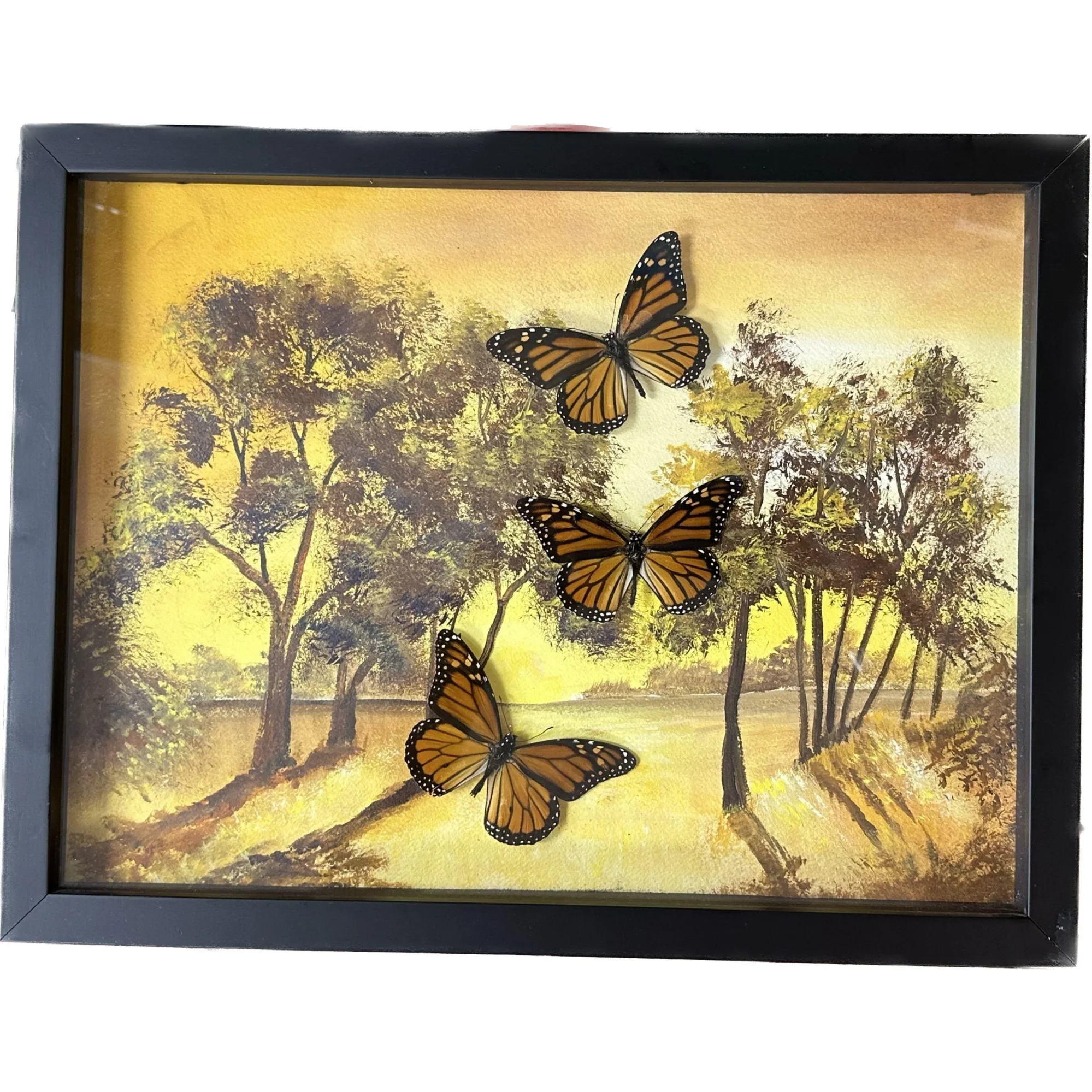 Diorama Framed Monarchs in flight Prehistoric Online