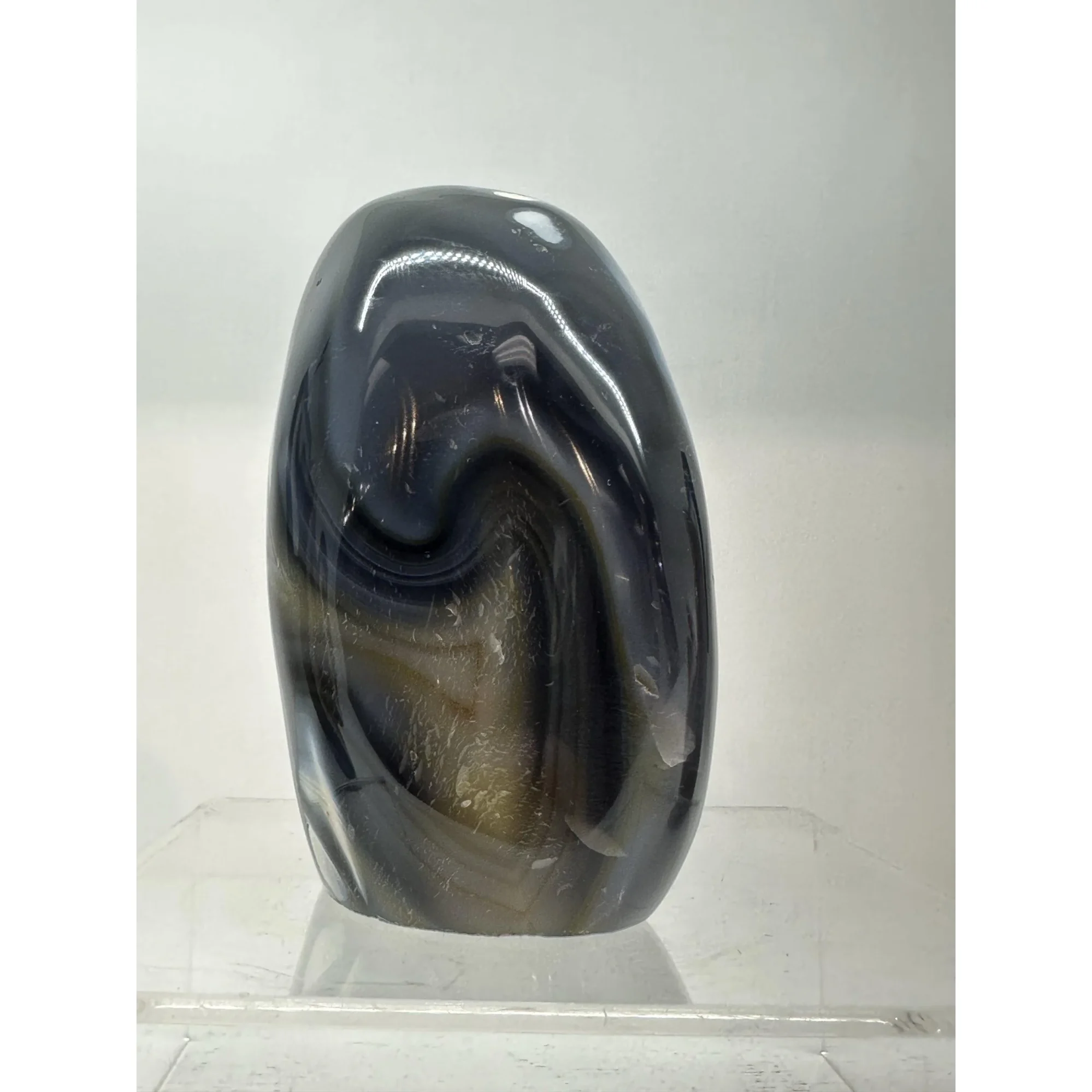 Orca Agate- Brazil display specimen Prehistoric Online