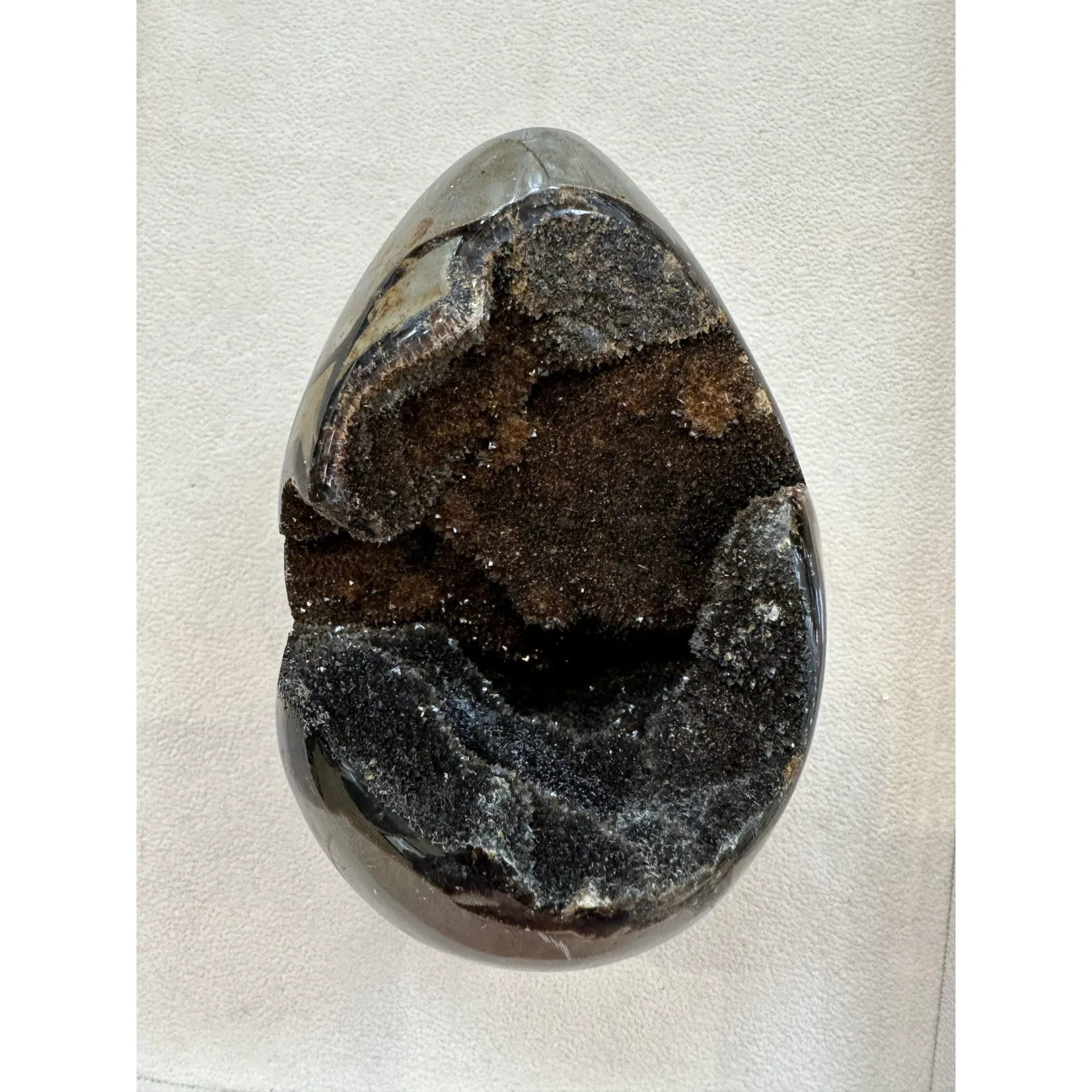 Septarian Dragon Egg – open chamber Prehistoric Online