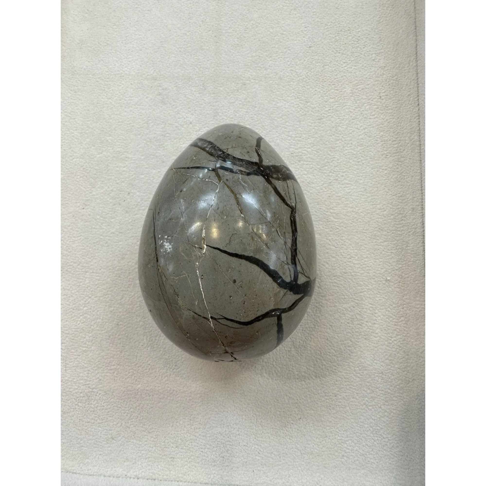 Septarian Dragon Egg –  White calcite Prehistoric Online