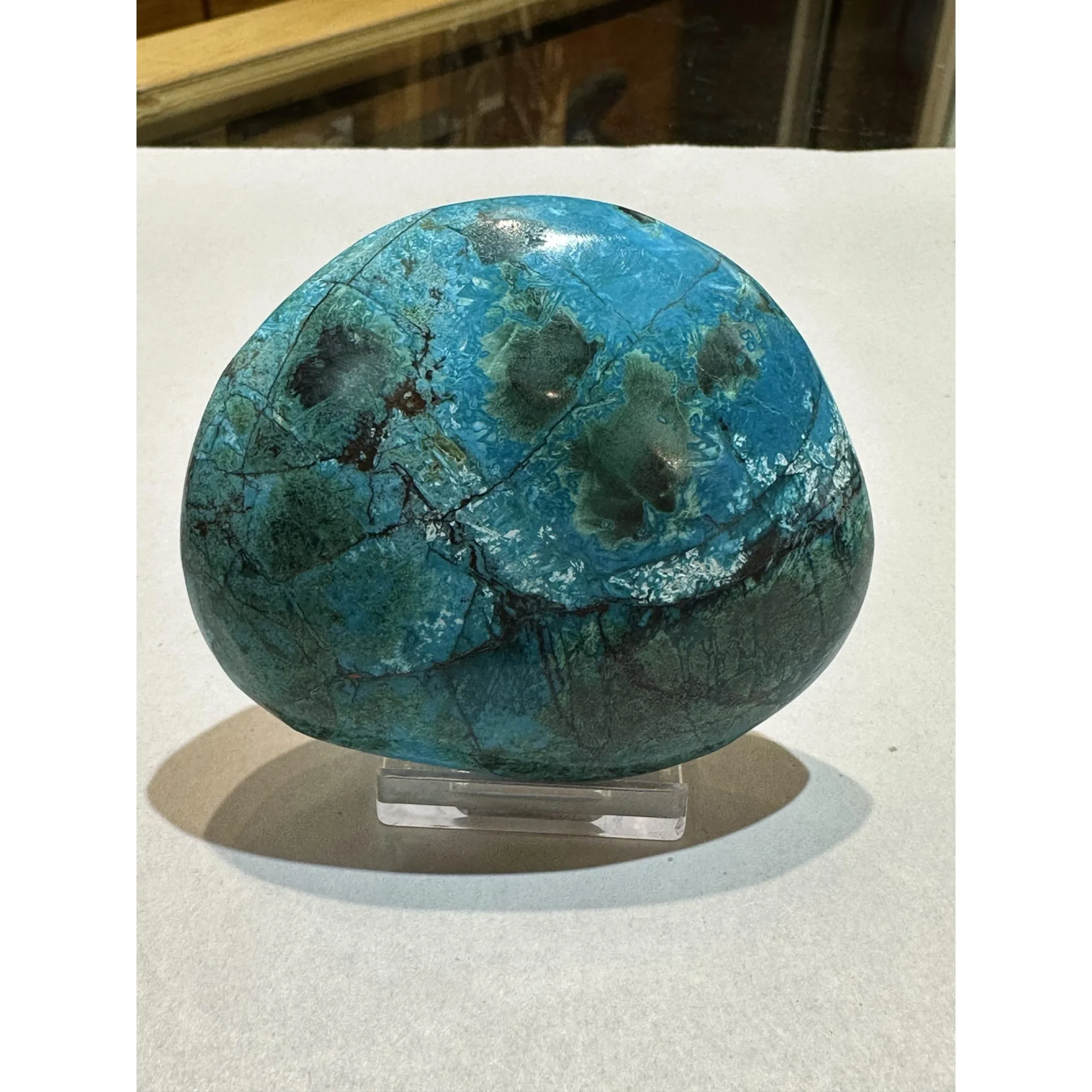 Chrysocolla, Azurite, Malachite display Prehistoric Online