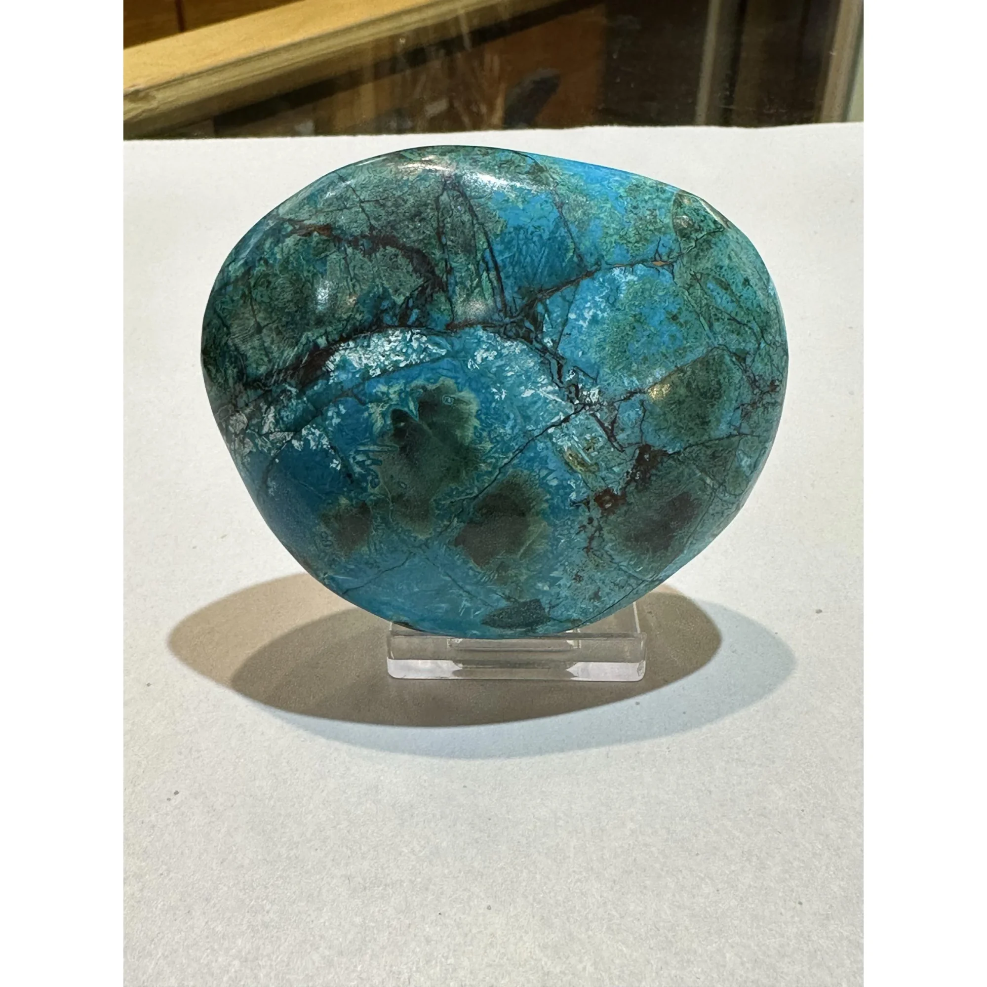 Chrysocolla, Azurite, Malachite display Prehistoric Online