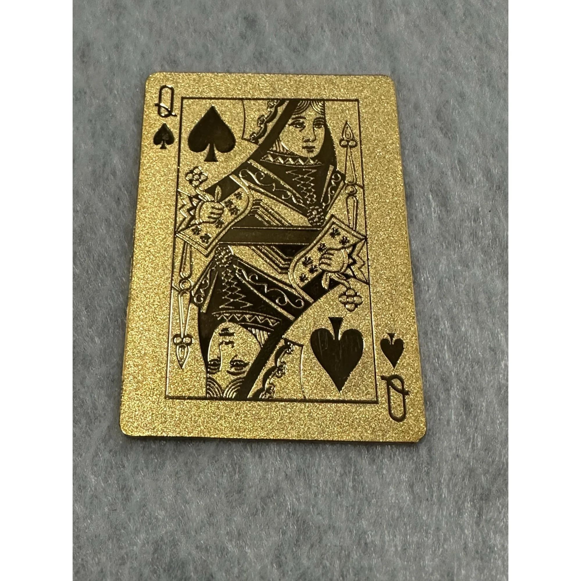 24k gold playing card, One of a kind Prehistoric Online