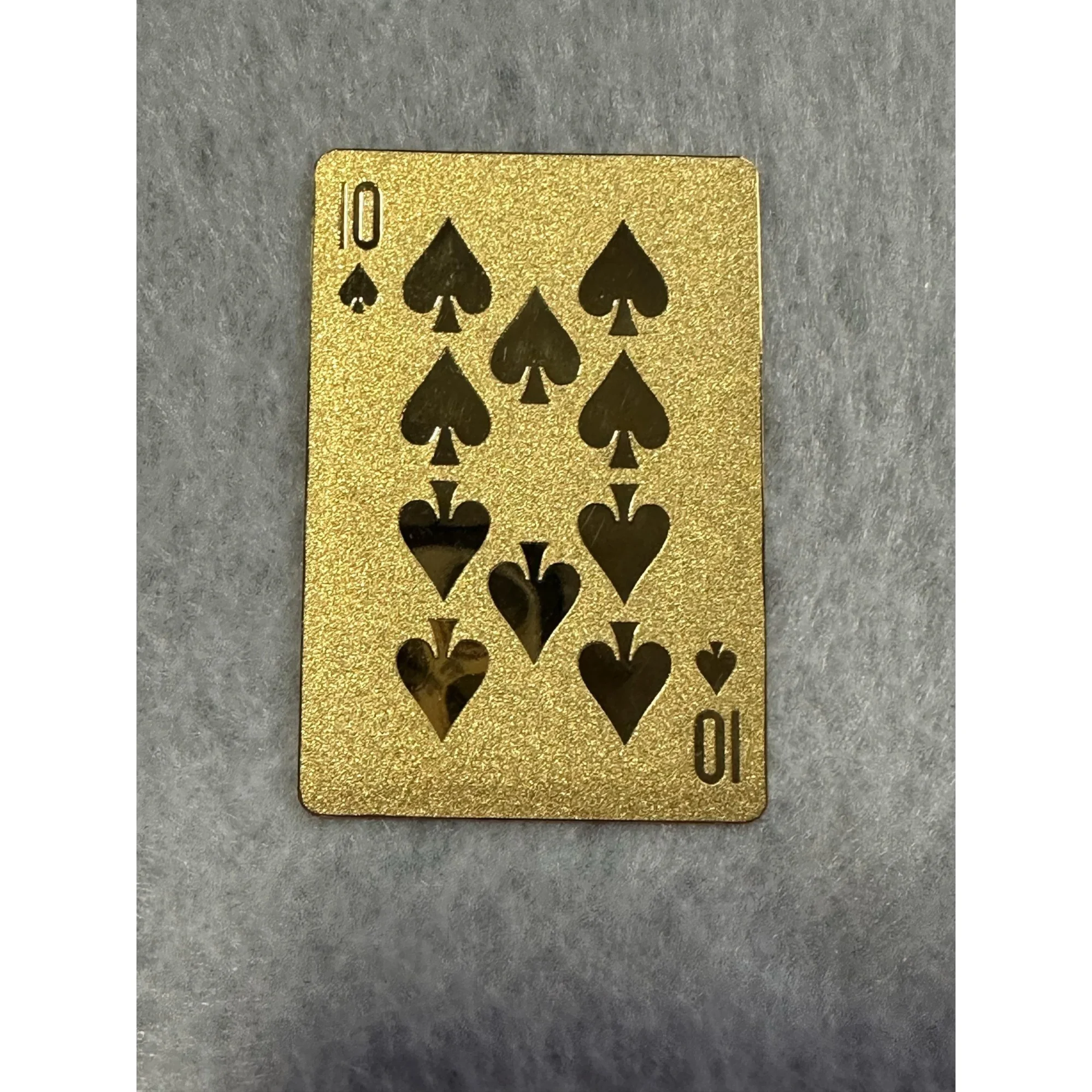 24k gold playing card, One of a kind Prehistoric Online