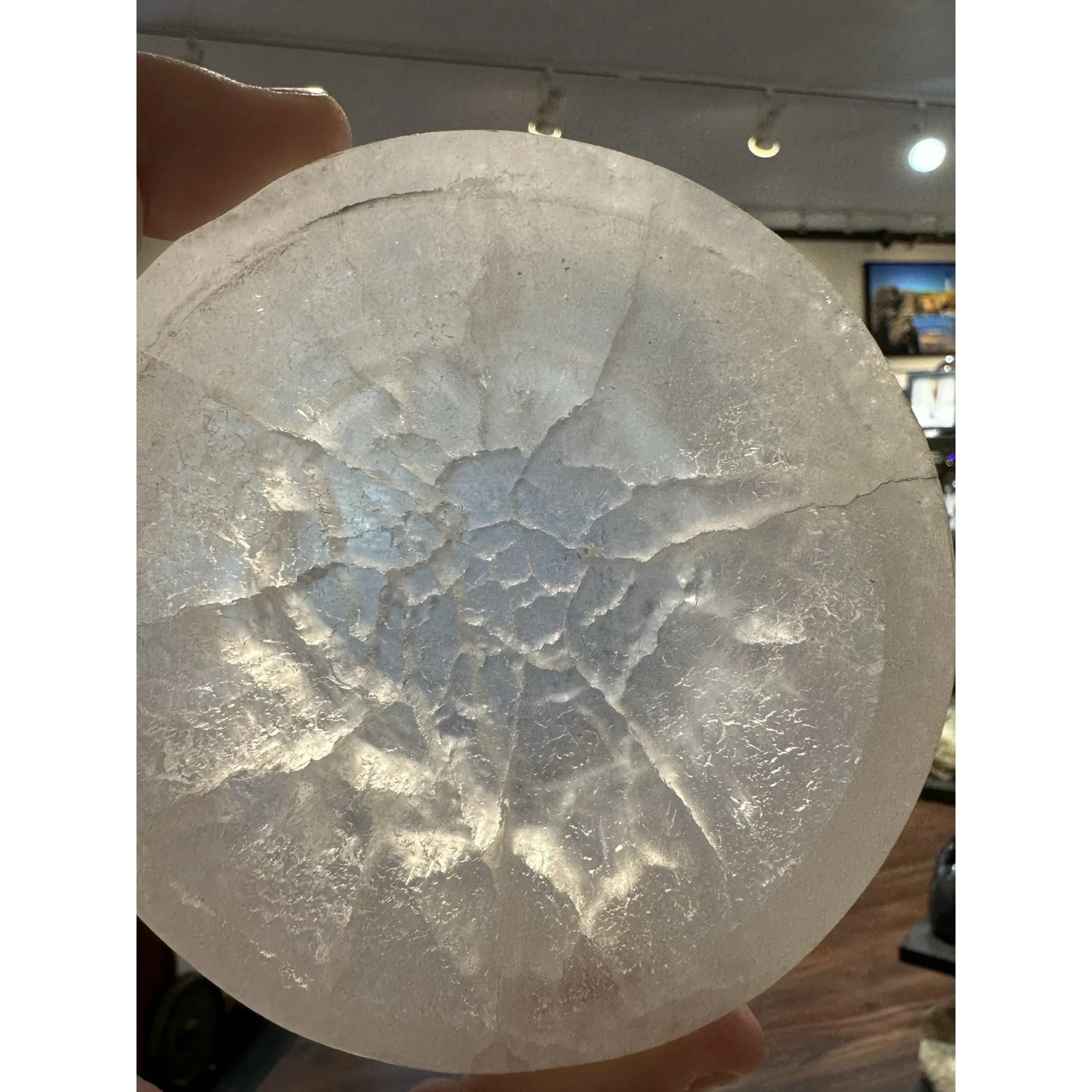 Selenite bowl, AAA grade 4 inch Prehistoric Online