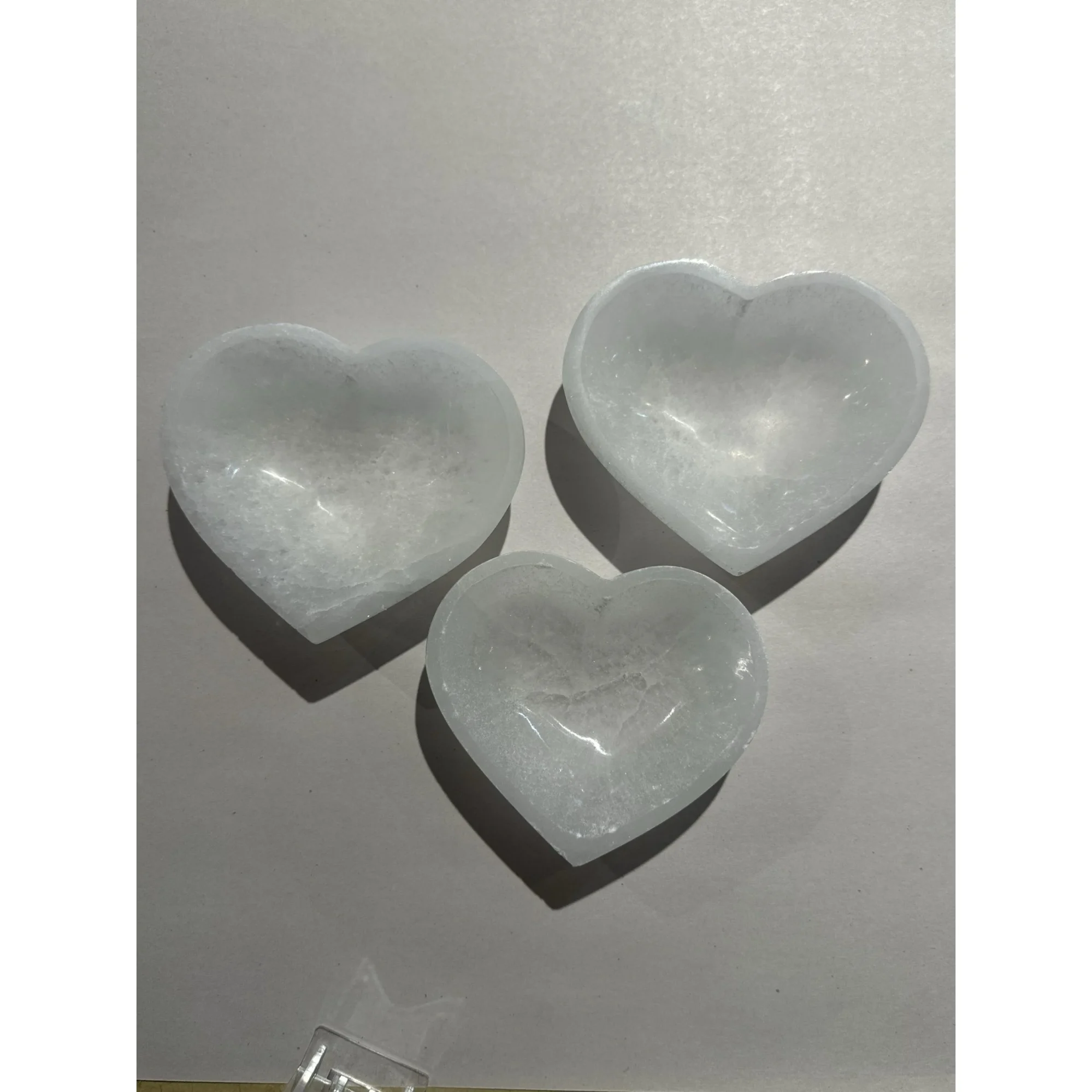 Selenite Heart bowl, 4 1/2 inch Prehistoric Online