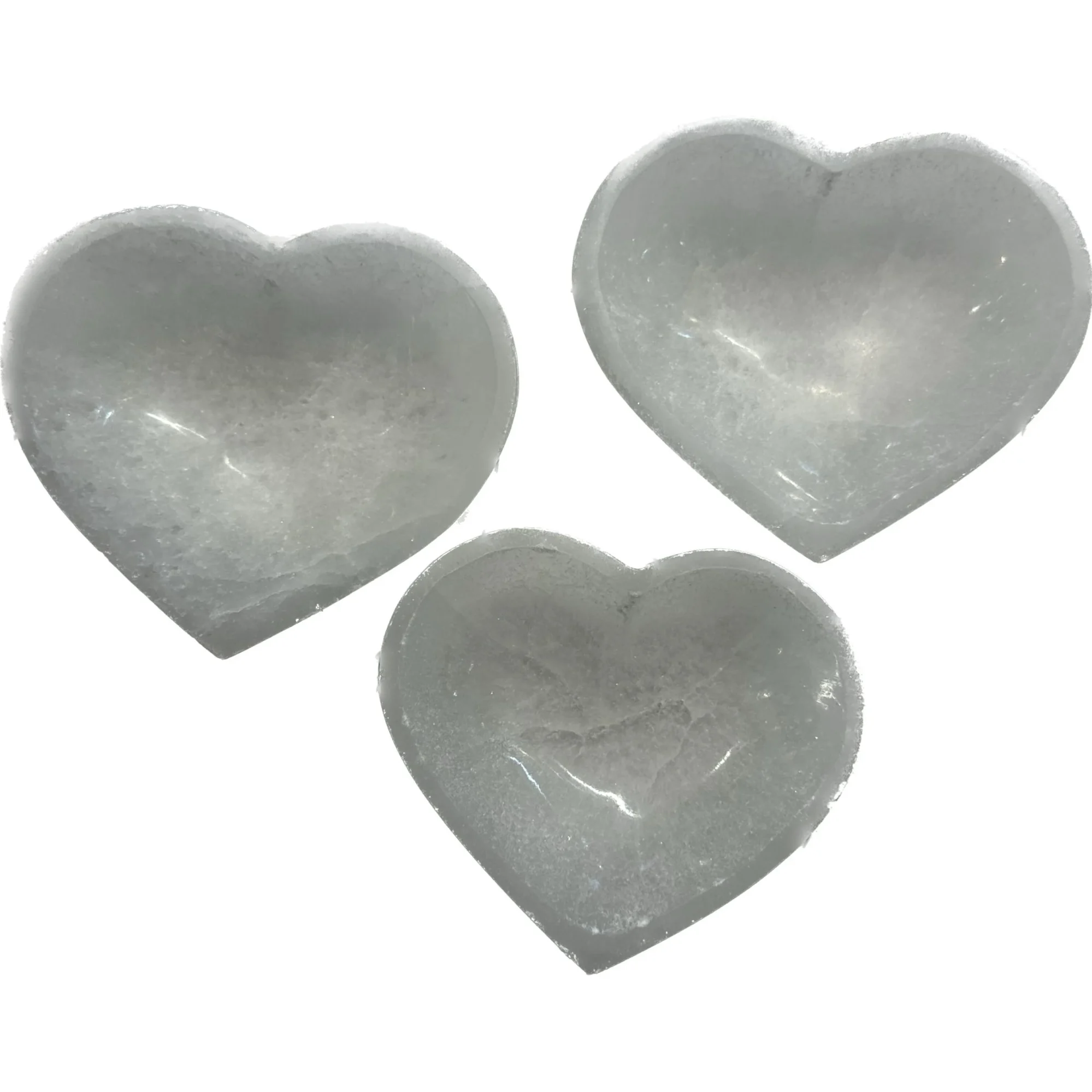 Selenite Heart bowl, 4 1/2 inch Prehistoric Online