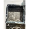 Fossil Ammonite box, square 3 1/2″ diameter Prehistoric Online