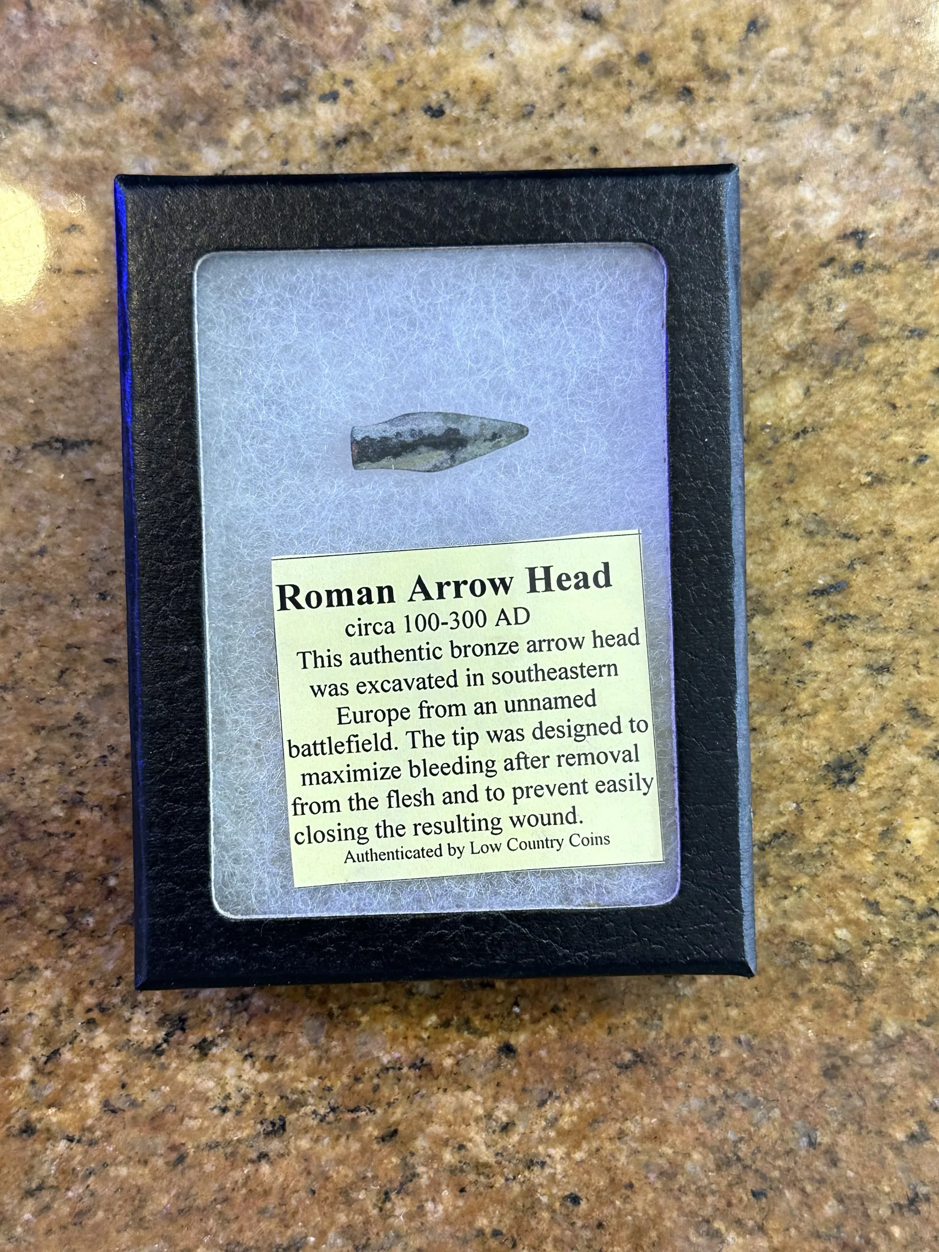 Bronze Roman Arrowhead, 100-300AD Prehistoric Online