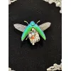 Steampunk Emerald Green Beetle Prehistoric Online