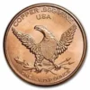 Trex copper coin, 1oz Prehistoric Online