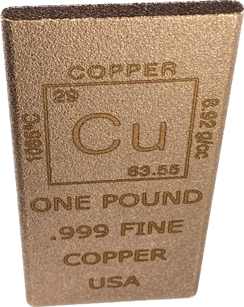 Copper bar, 1pound, .999 pure Prehistoric Online