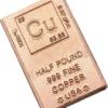 Copper bar,  1/2 pound, .999 pure Prehistoric Online