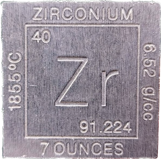 Zirconium, Element cube Prehistoric Online