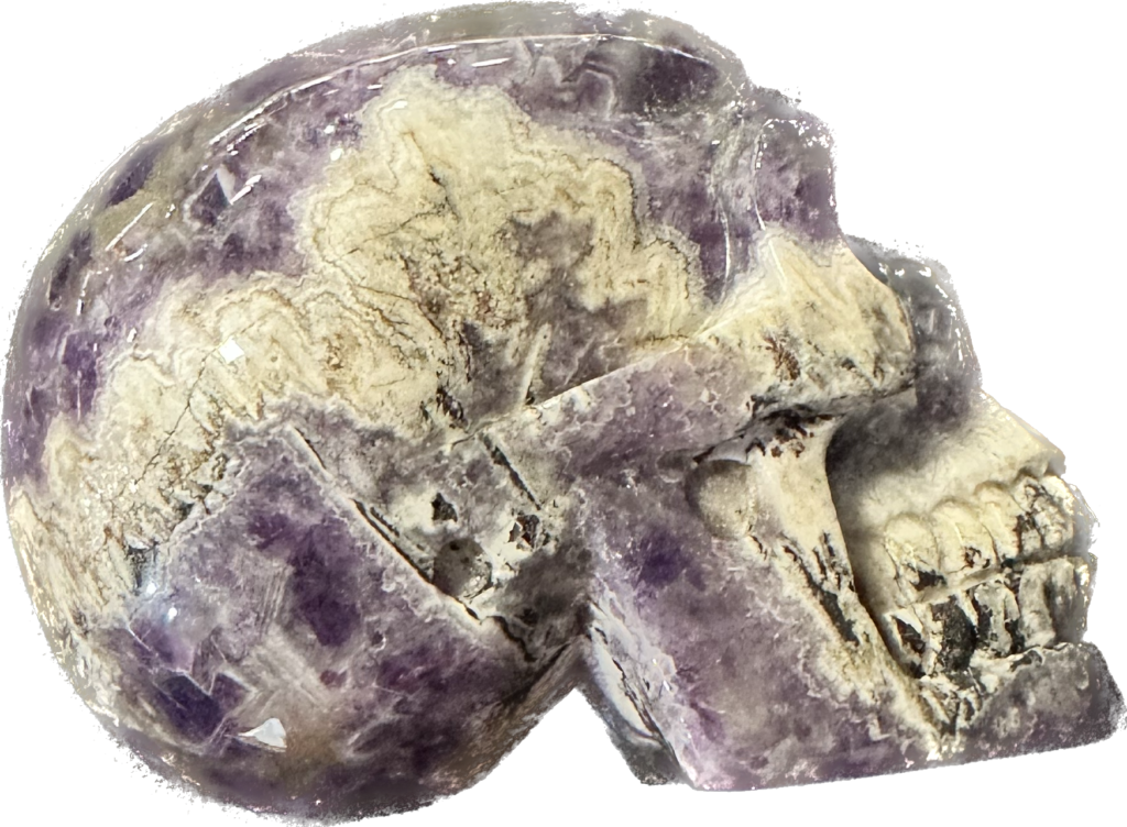 Amethyst Cathedral with Calcite crystal, Brazil Prehistoric Online