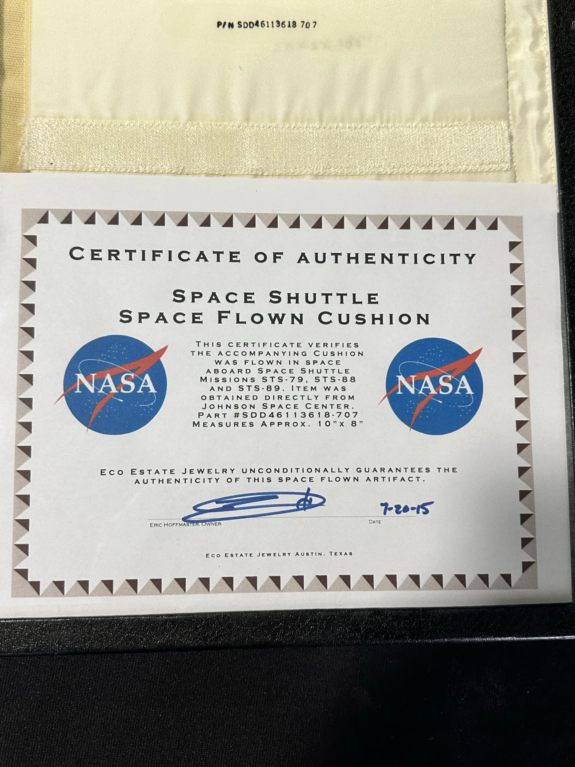 Space shuttle space flown cushion Prehistoric Online