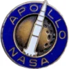 VINTAGE NASA Apollo 11 Employee Pin Prehistoric Online