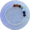 Metaphysical bracelet, Clear Quartz and 7 Chakras Prehistoric Online