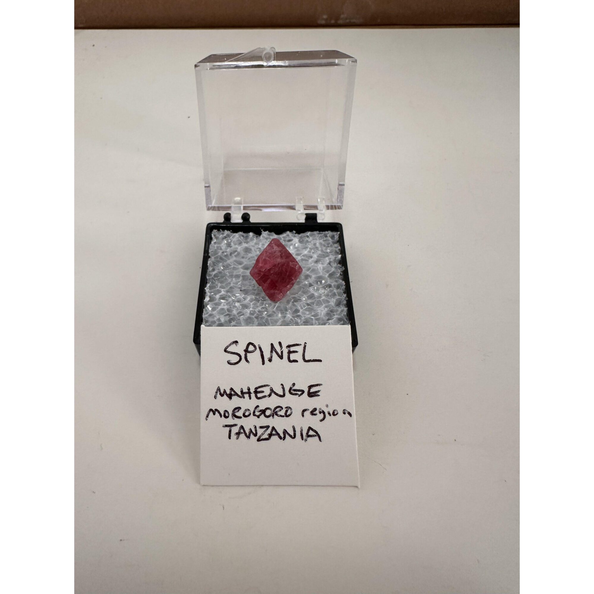 Spinel thumbnail mineral, Tanzania Prehistoric Online