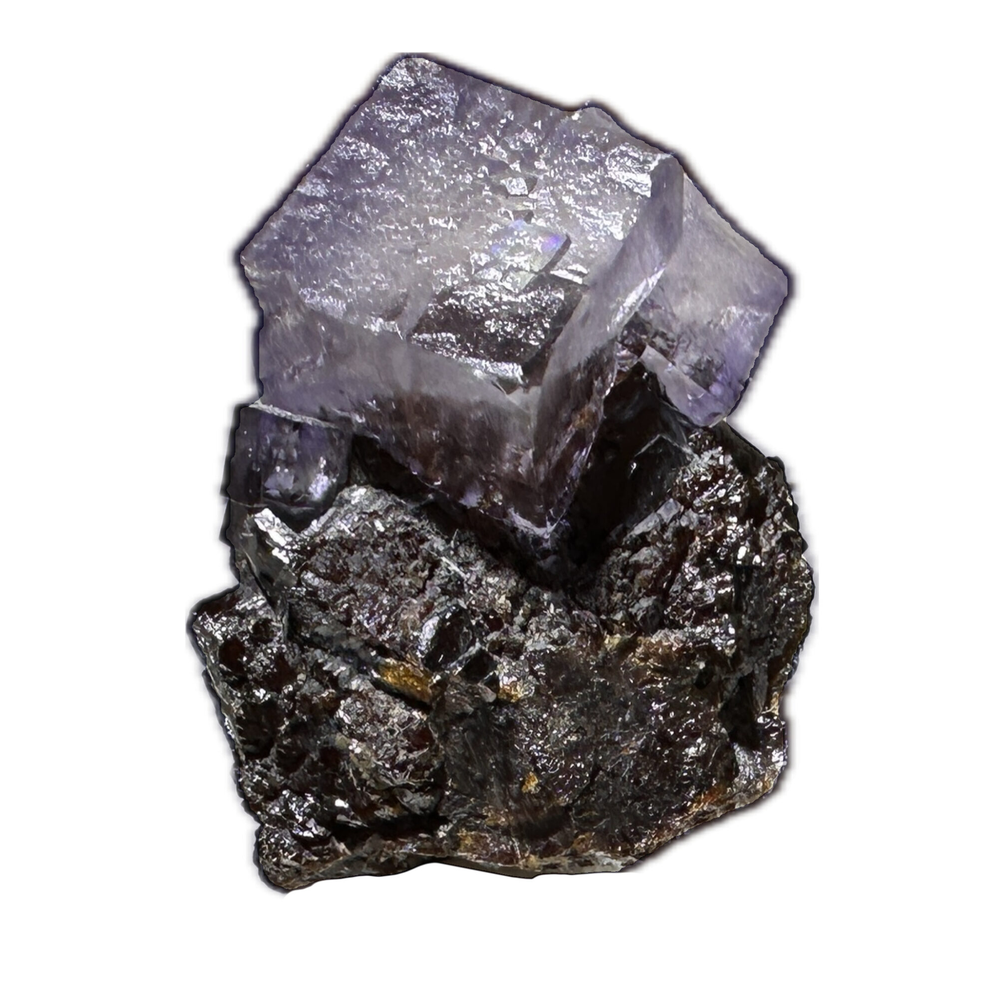 Fluorite thumbnail, Elmwood Mine Prehistoric Online