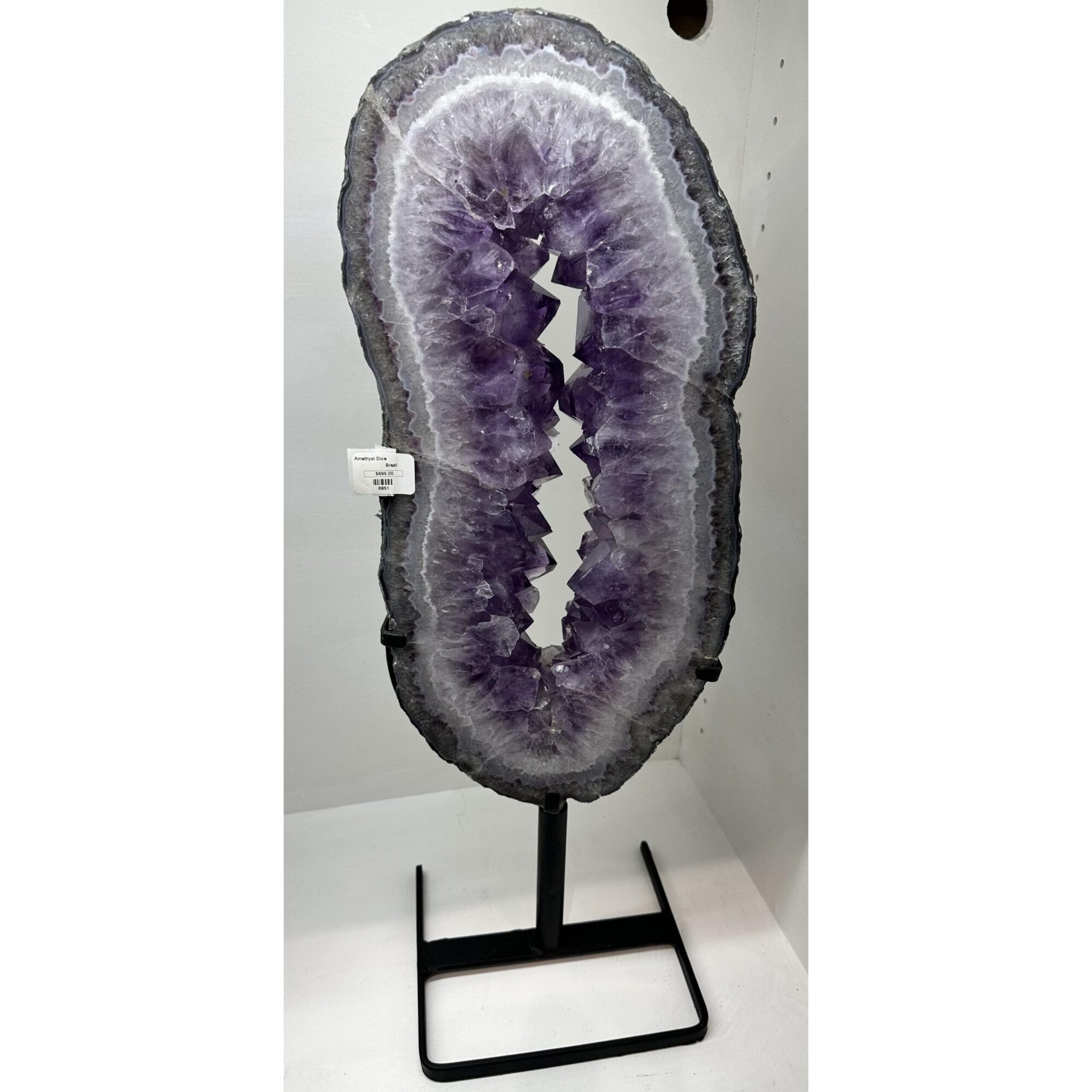 Amethyst Geode, Open Ring, Brazil Prehistoric Online