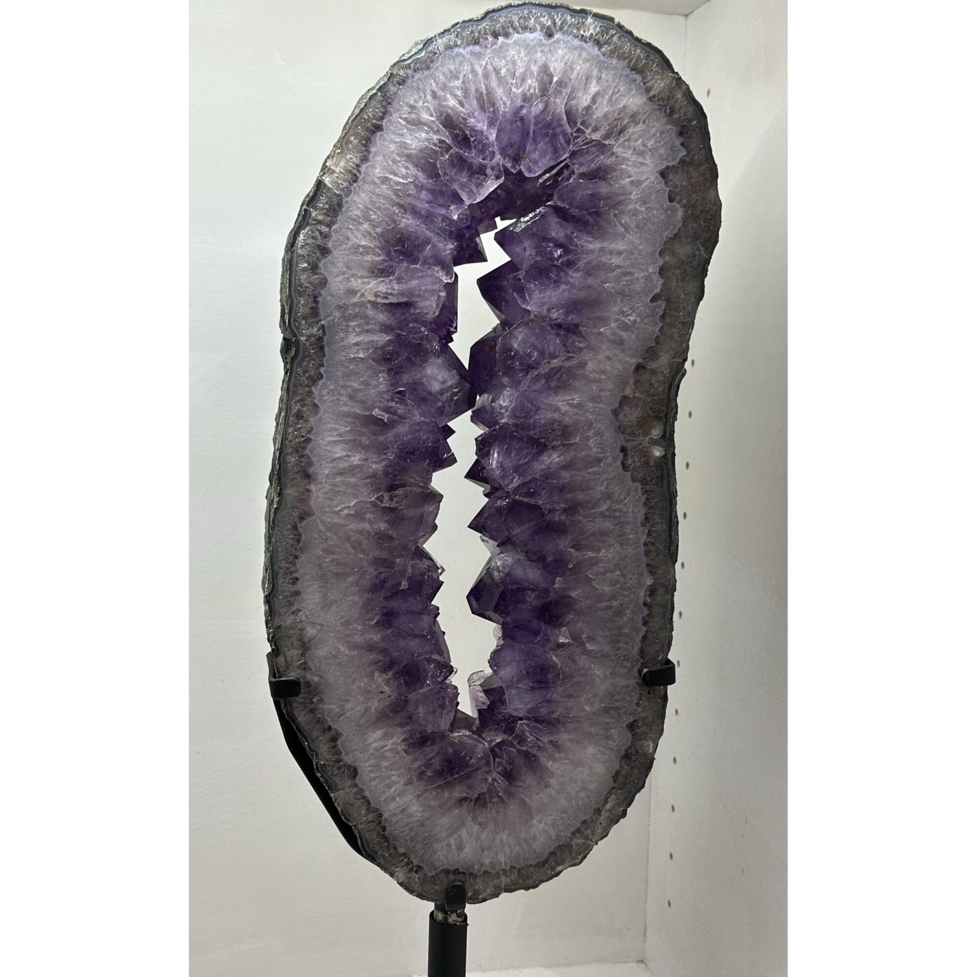 Amethyst Geode, Open Ring, Brazil Prehistoric Online