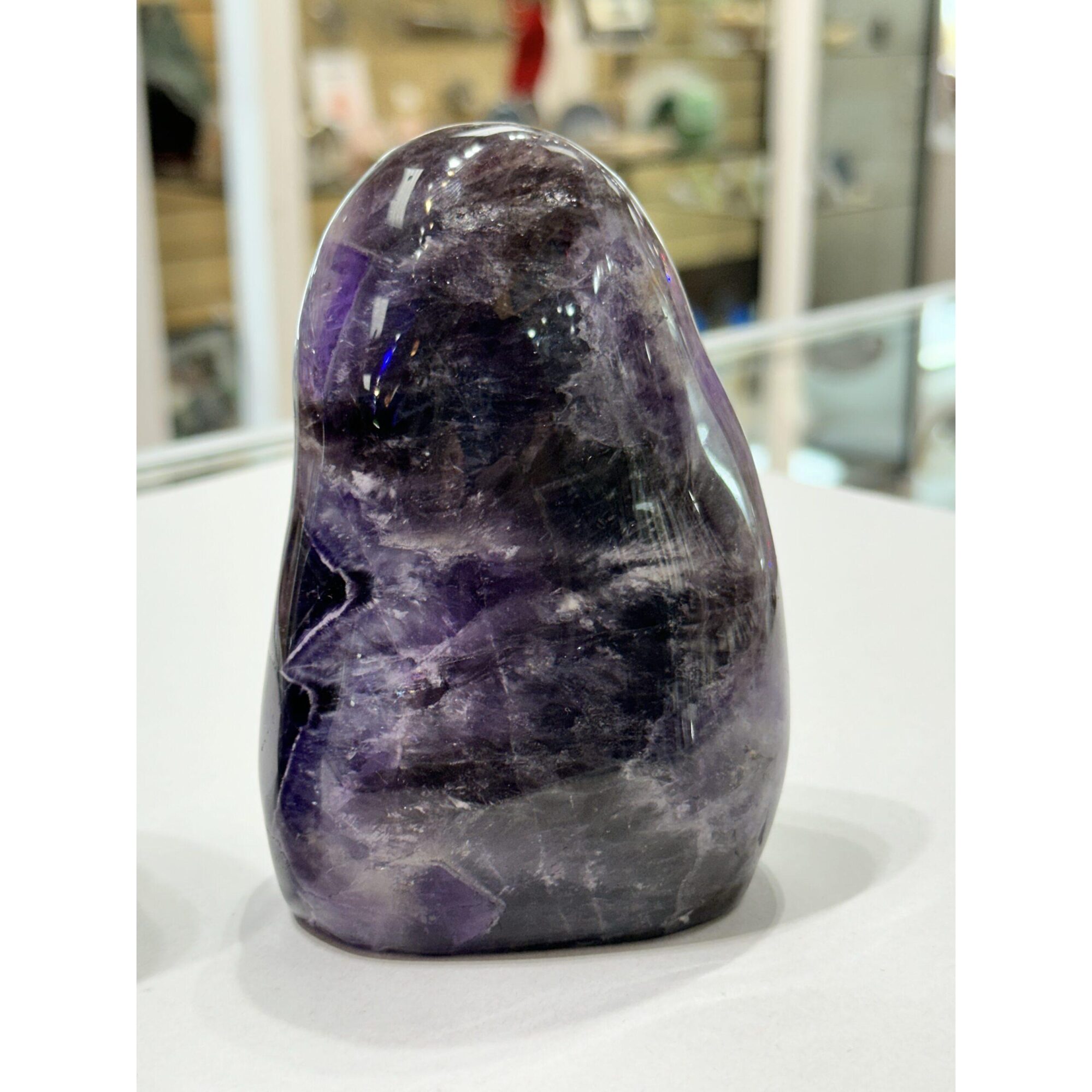 Dog Tooth Amethyst Stand up from Brazil Prehistoric Online