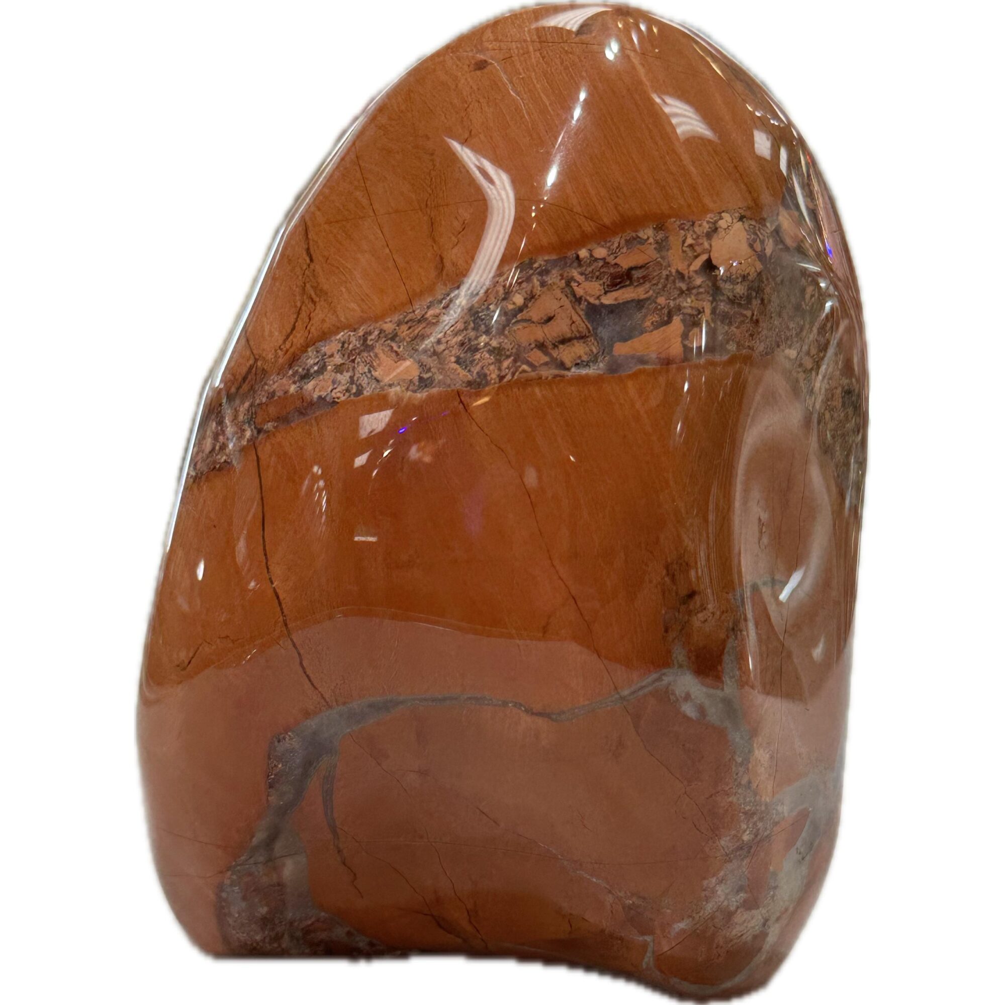 Red Jasper Stand up, Madagascar Prehistoric Online