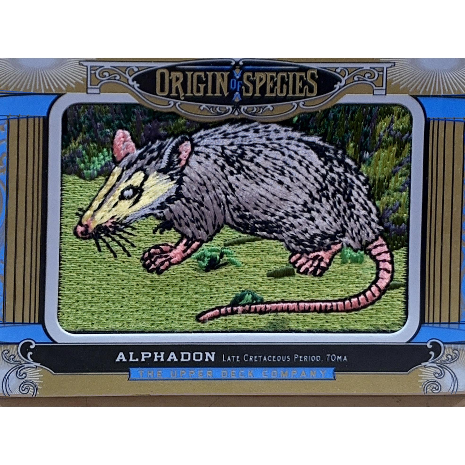 Upper deck, Alphadon patch Prehistoric Online