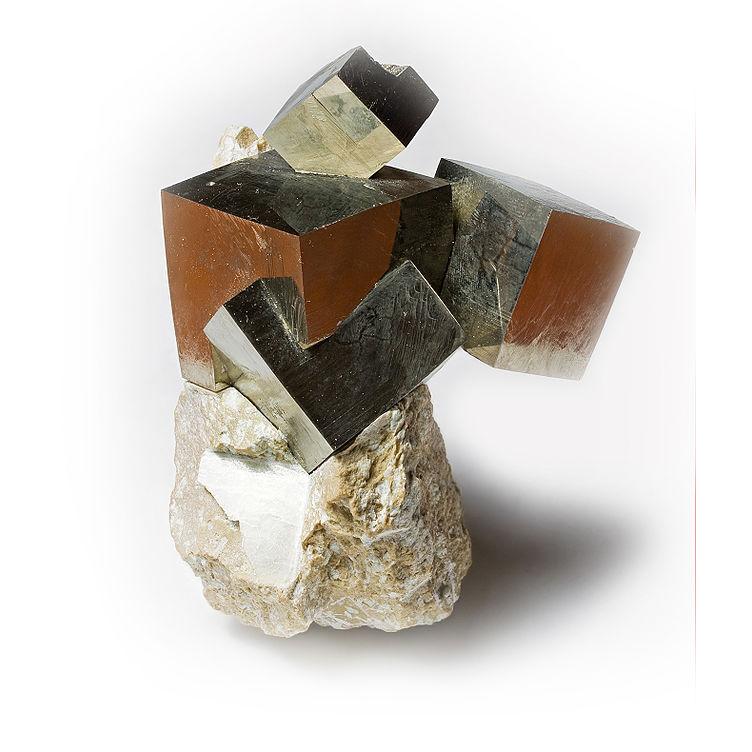 Pyrite, Spanish fools gold cube Prehistoric Online