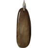 Petrified wood pendant, locally wrapped Prehistoric Online