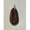 Petrified wood pendant,  rich color Prehistoric Online