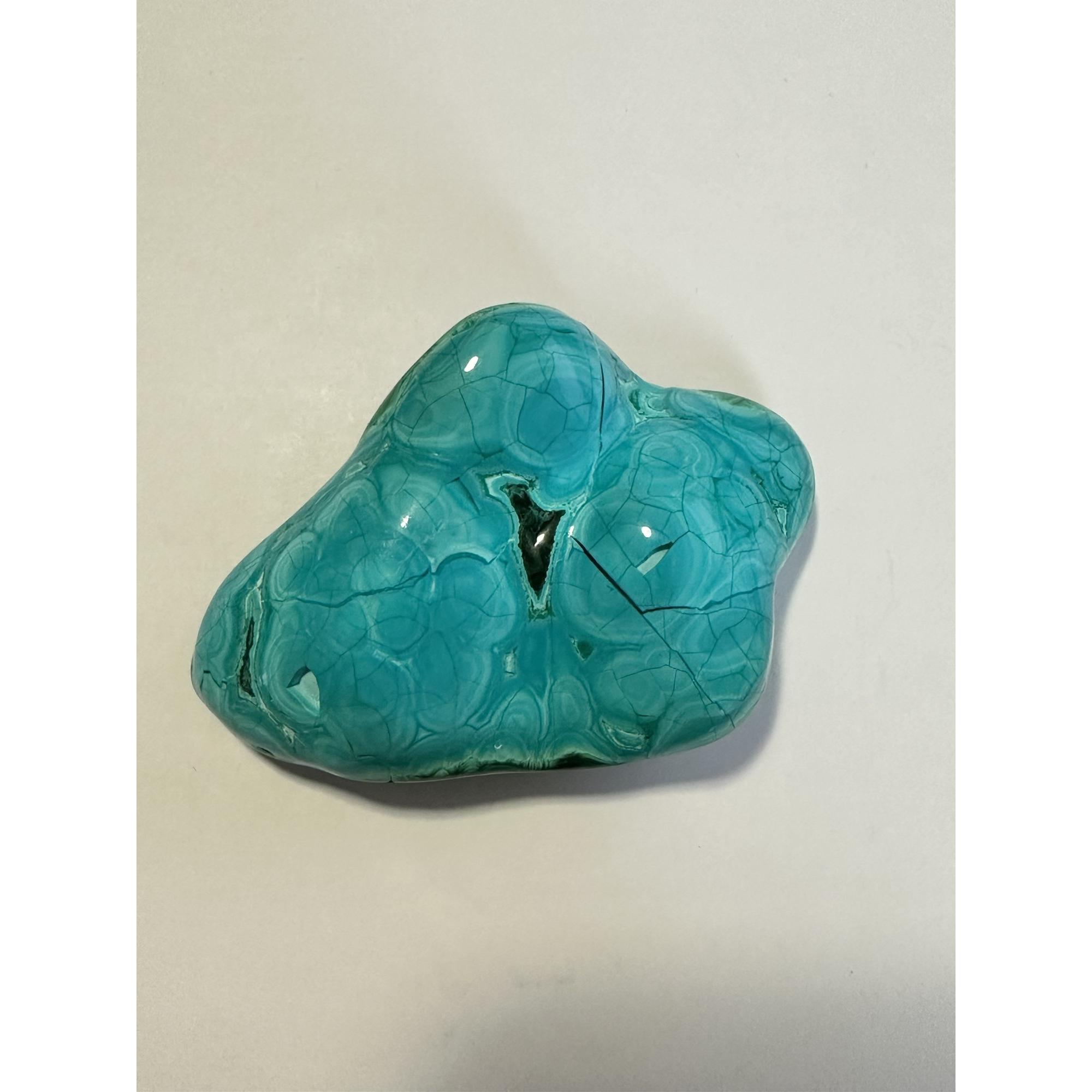 Chrysocolla with Malachite, 3″x 2 1/4″ Prehistoric Online