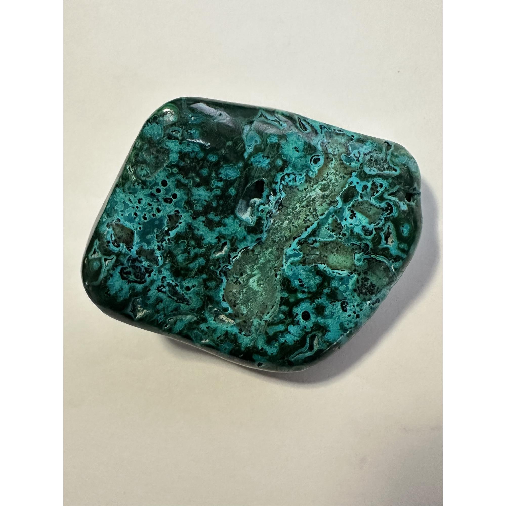 Chrysocolla with Malachite, 3″x 2 1/2″ Prehistoric Online