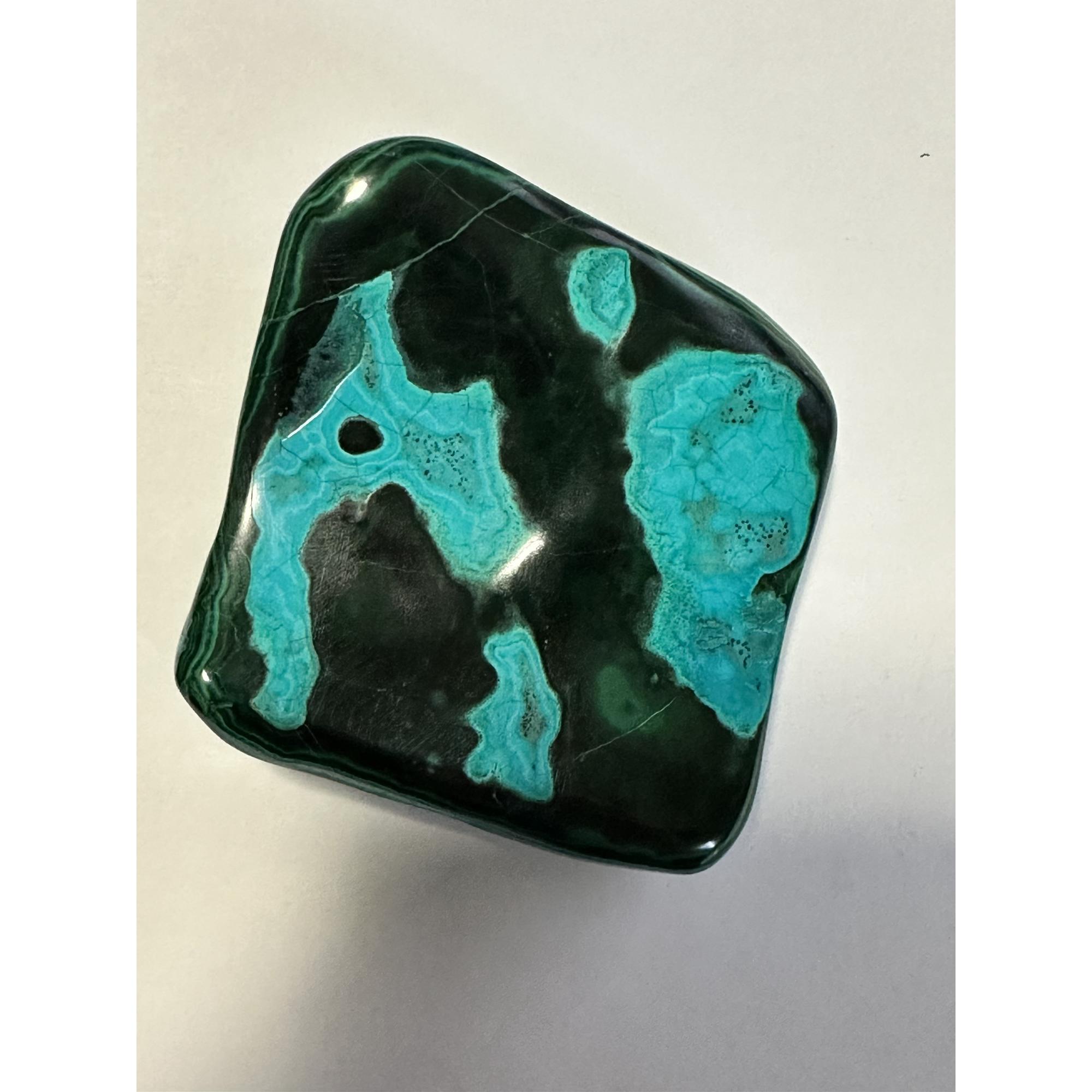 Chrysocolla with Malachite, deep green Prehistoric Online