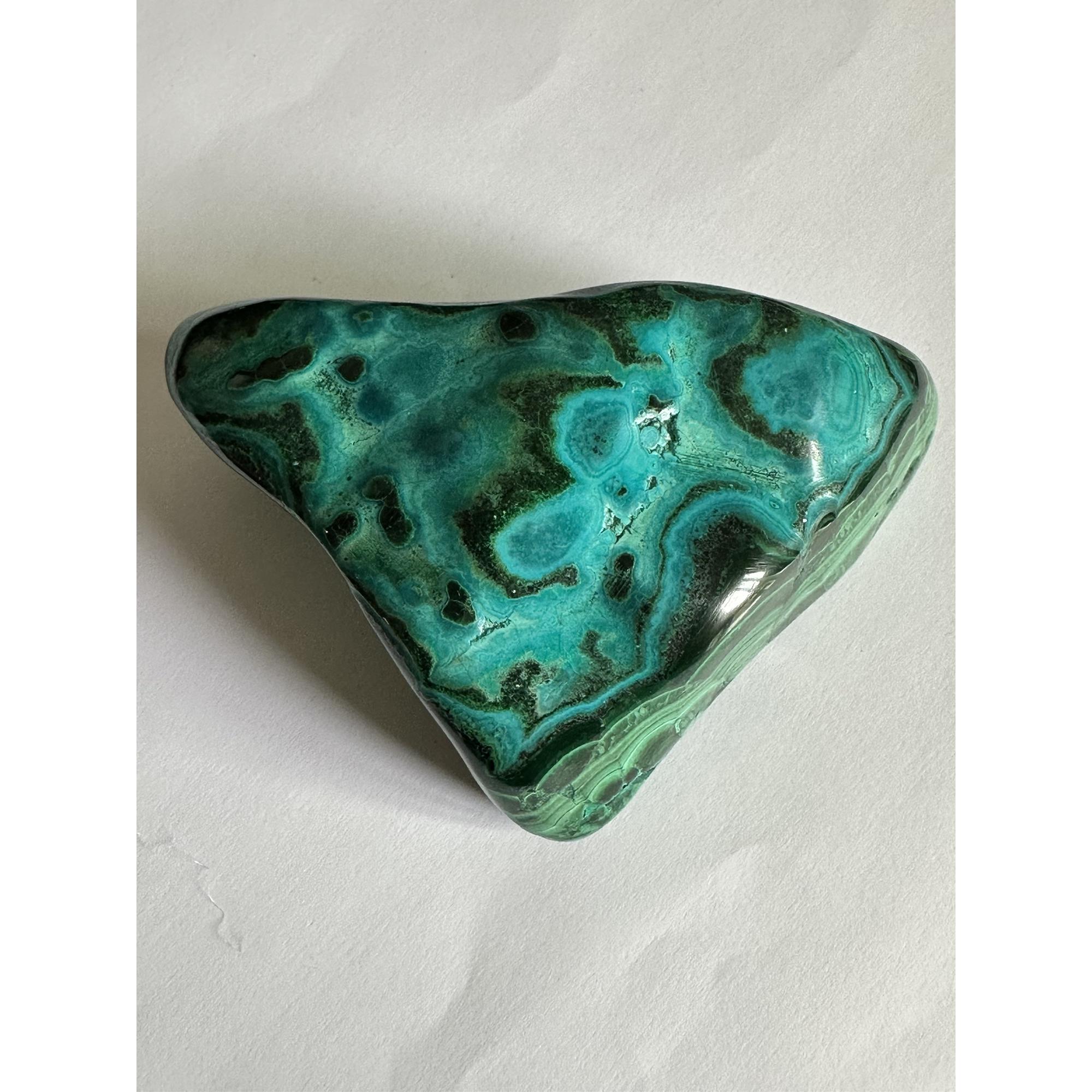 Chrysocolla with Malachite, Congo Prehistoric Online