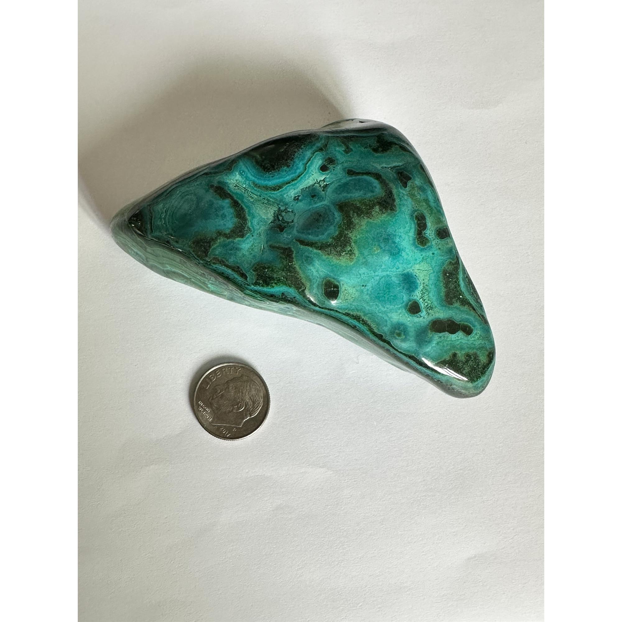 Chrysocolla with Malachite, Congo Prehistoric Online