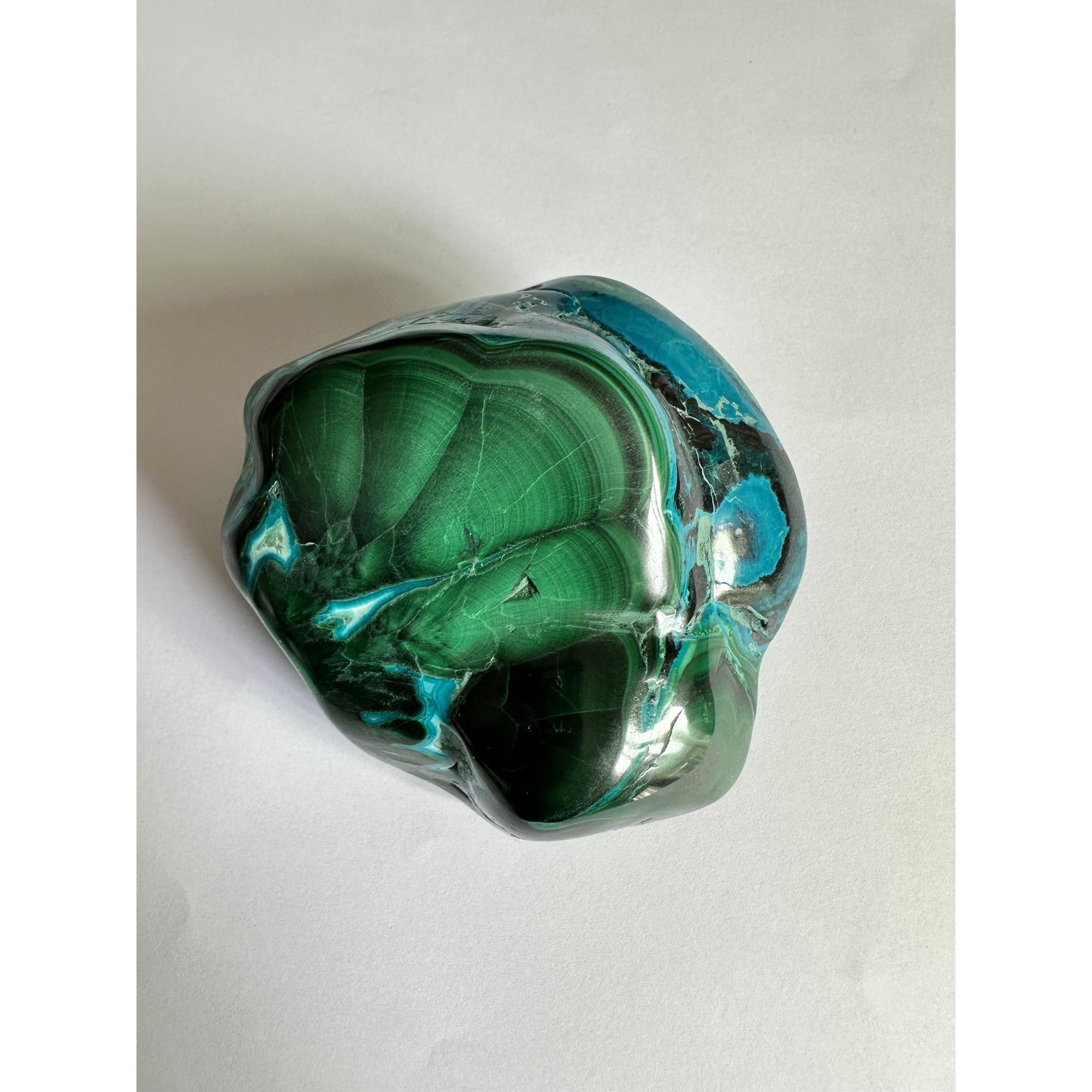 Chrysocolla with Malachite, 3 1/2 inch Prehistoric Online