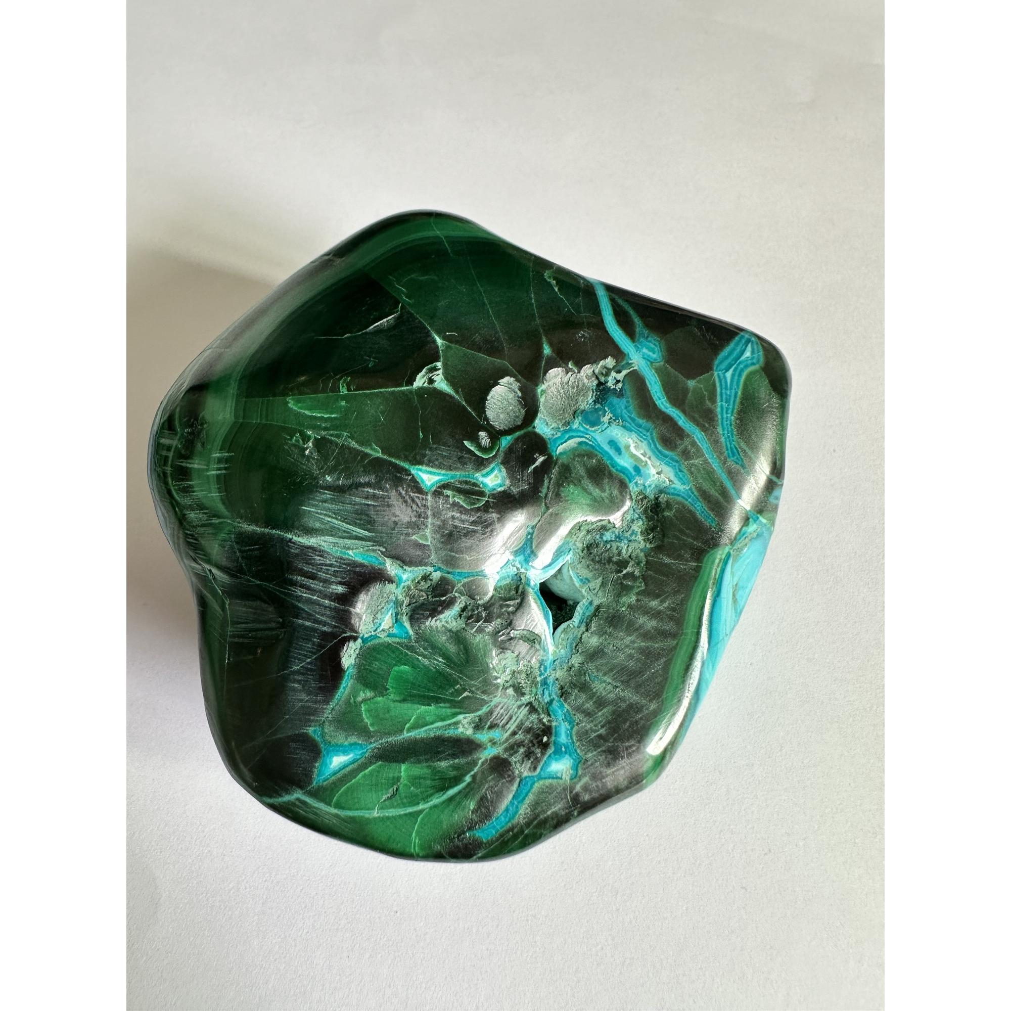 Chrysocolla with Malachite, 3 1/2 inch Prehistoric Online