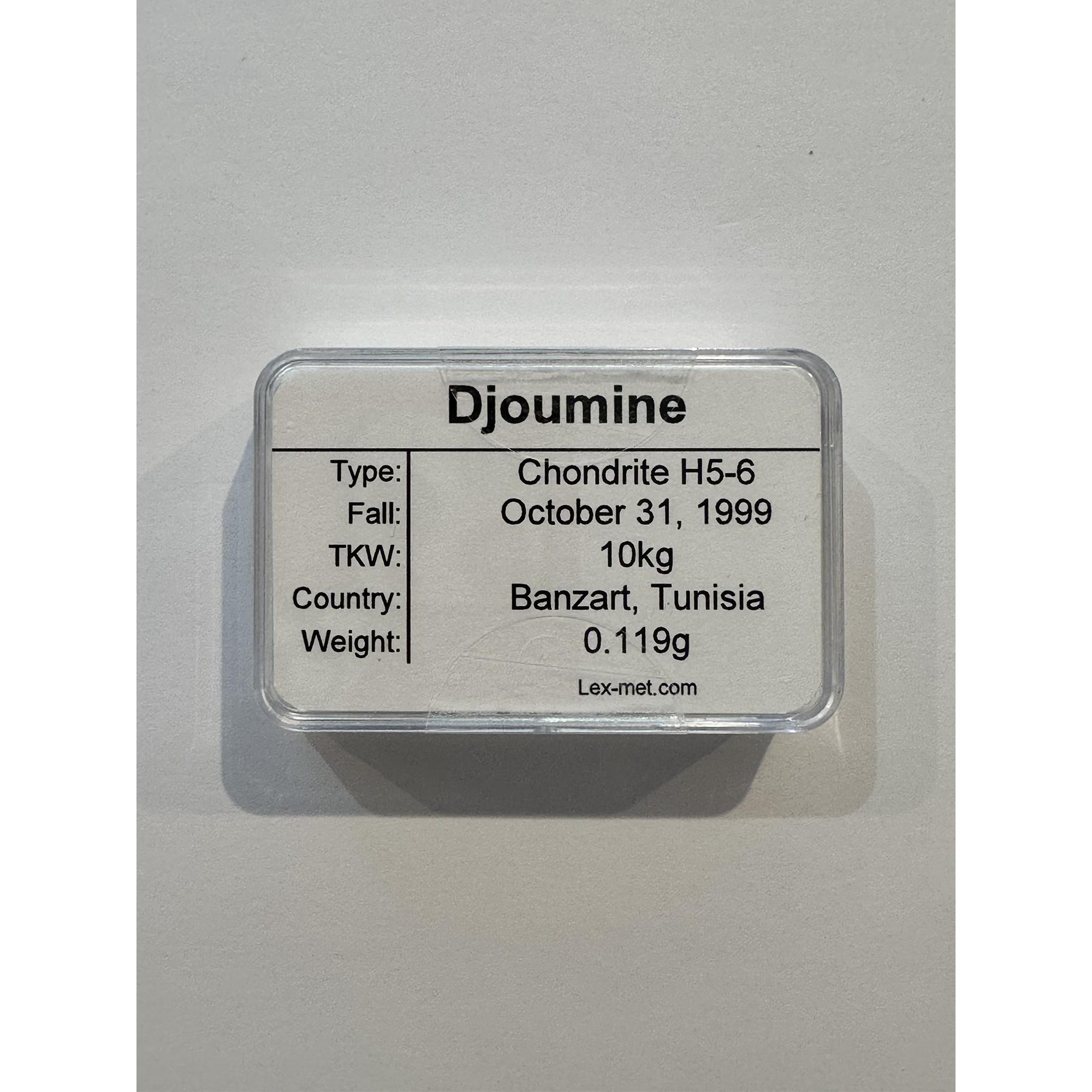 Djoumine meteorite, Chondrite H5-6 Prehistoric Online