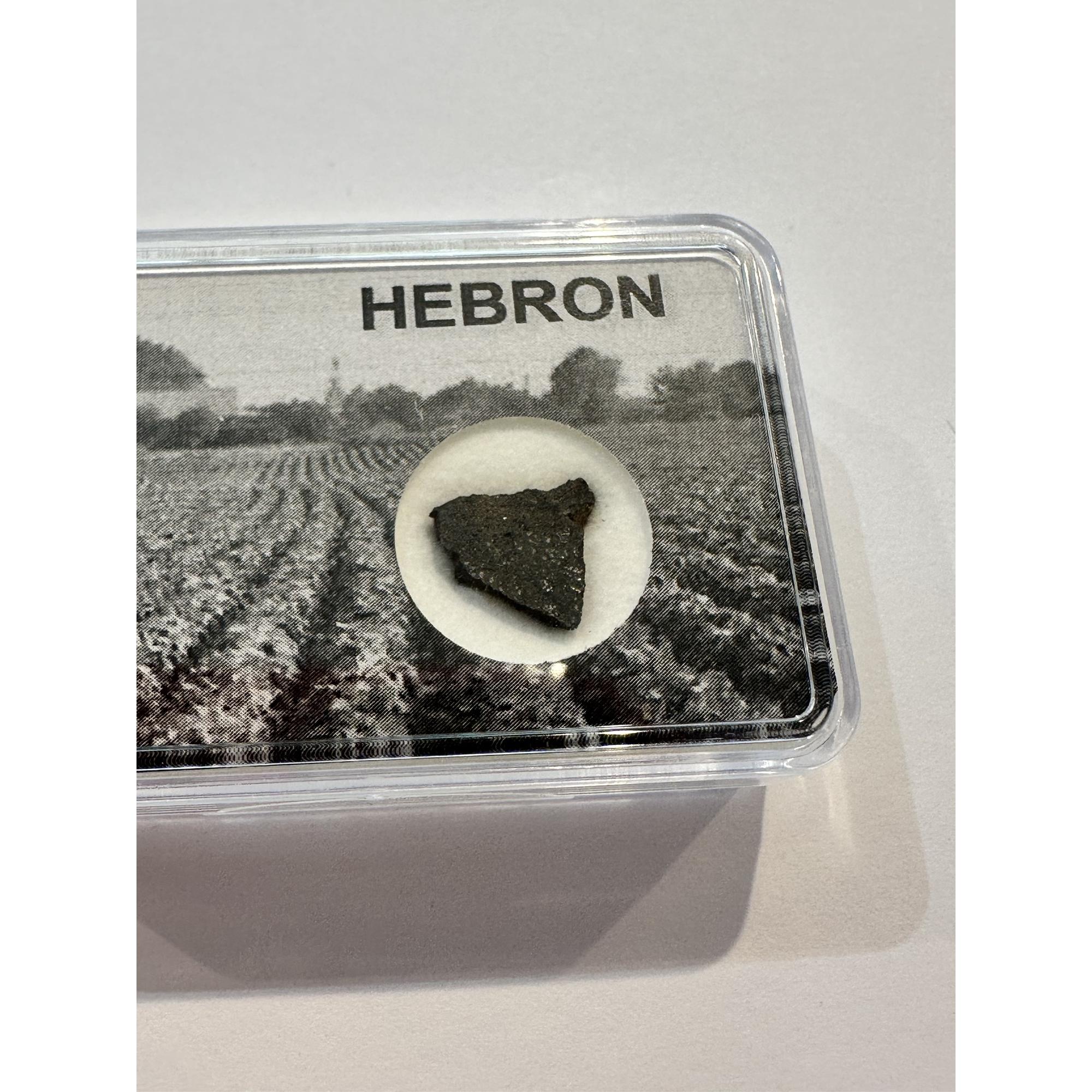 Hebron meteorite, Chondrite H6, Nebraska Prehistoric Online