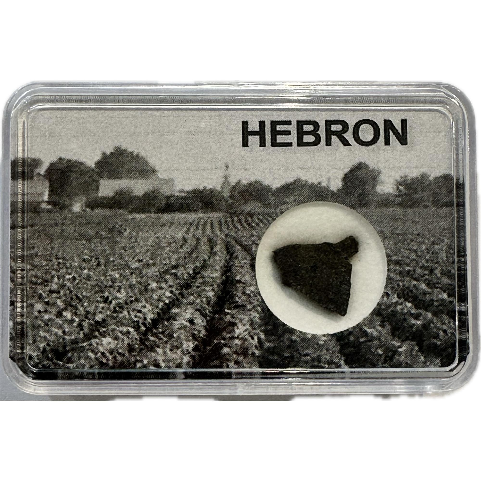 Hebron meteorite, Chondrite H6, Nebraska Prehistoric Online