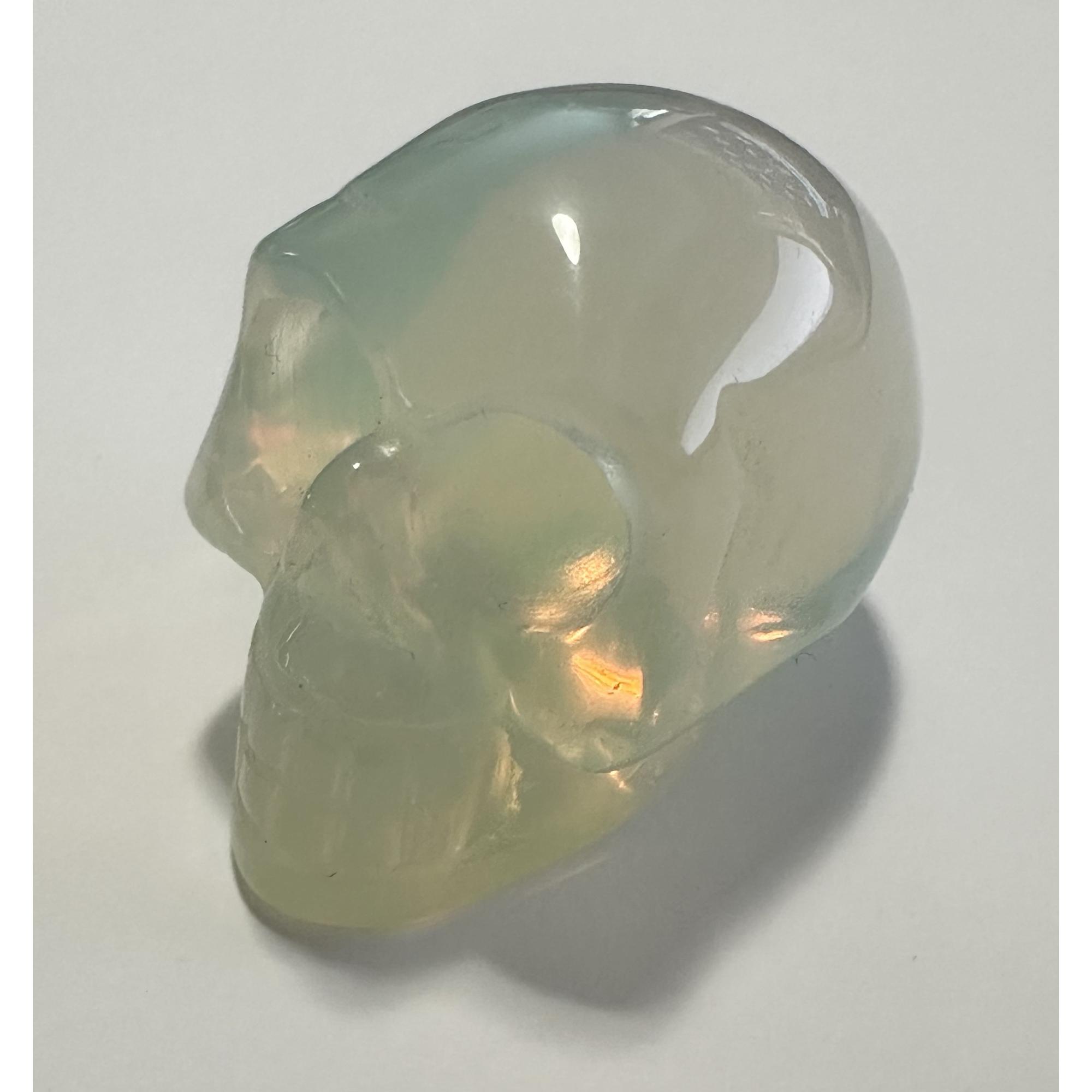 Opalite Skull, 2 inches, Hand Carved Prehistoric Online