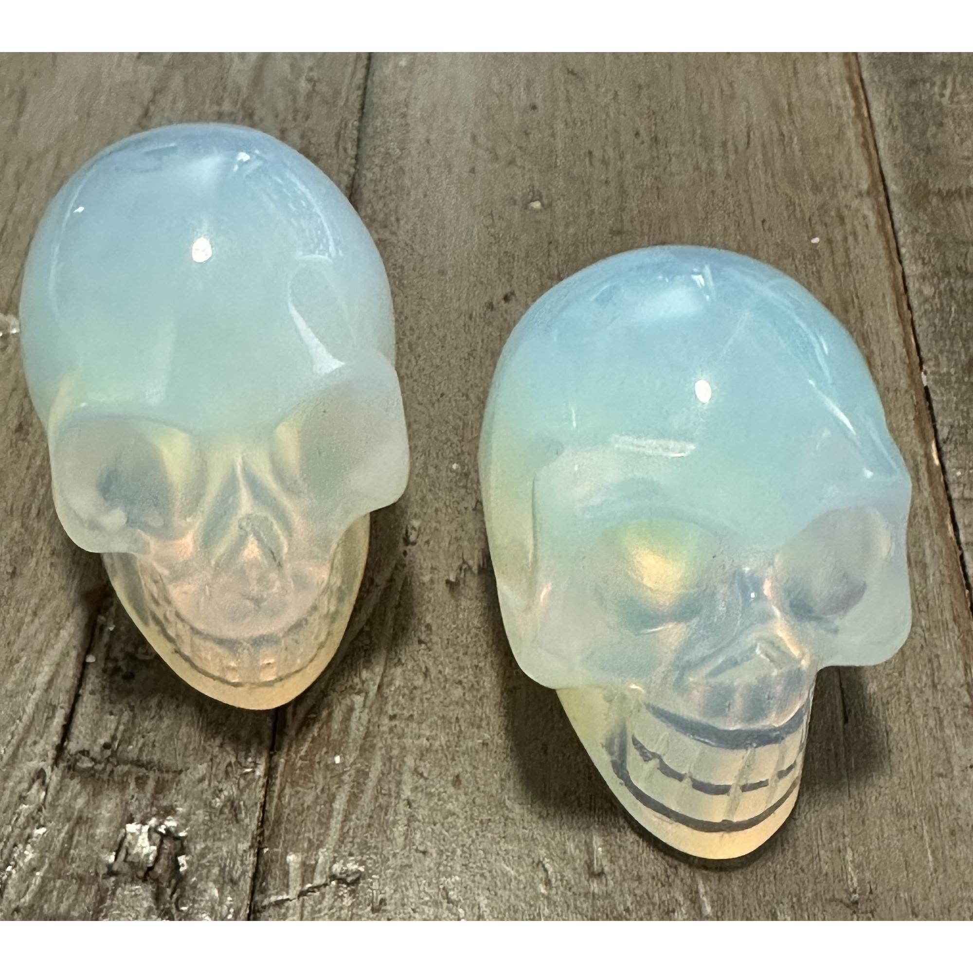 Opalite Skull, 2 inches, Hand Carved Prehistoric Online