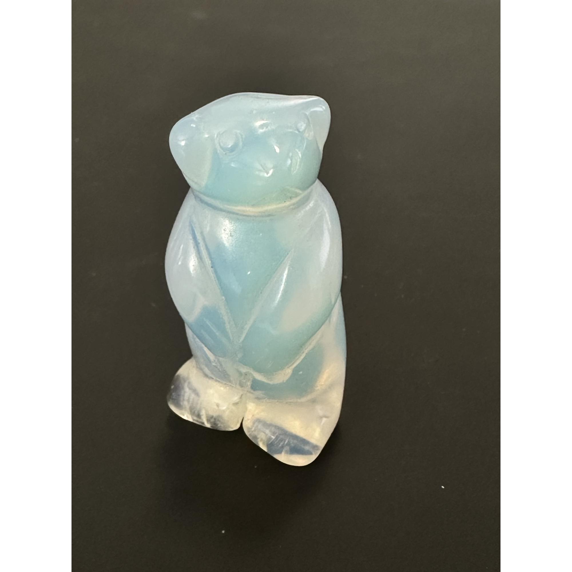 Opalite Sea Otter, 1 3/4 inches, Hand Carved Prehistoric Online