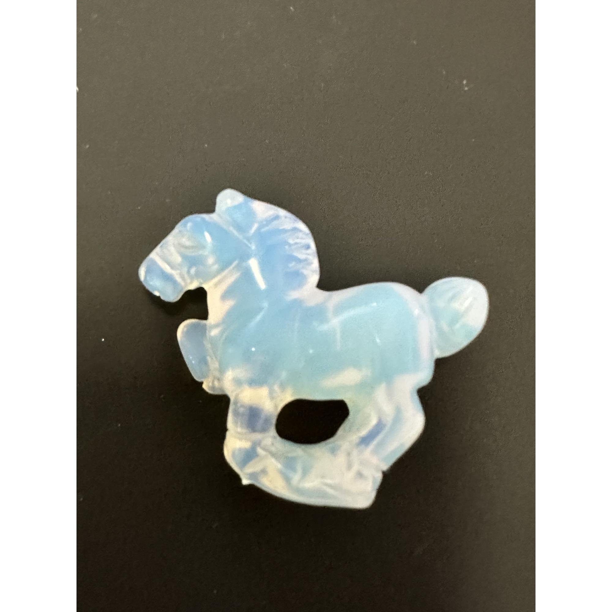 Opalite Horse, 2 inches, Hand Carved Prehistoric Online