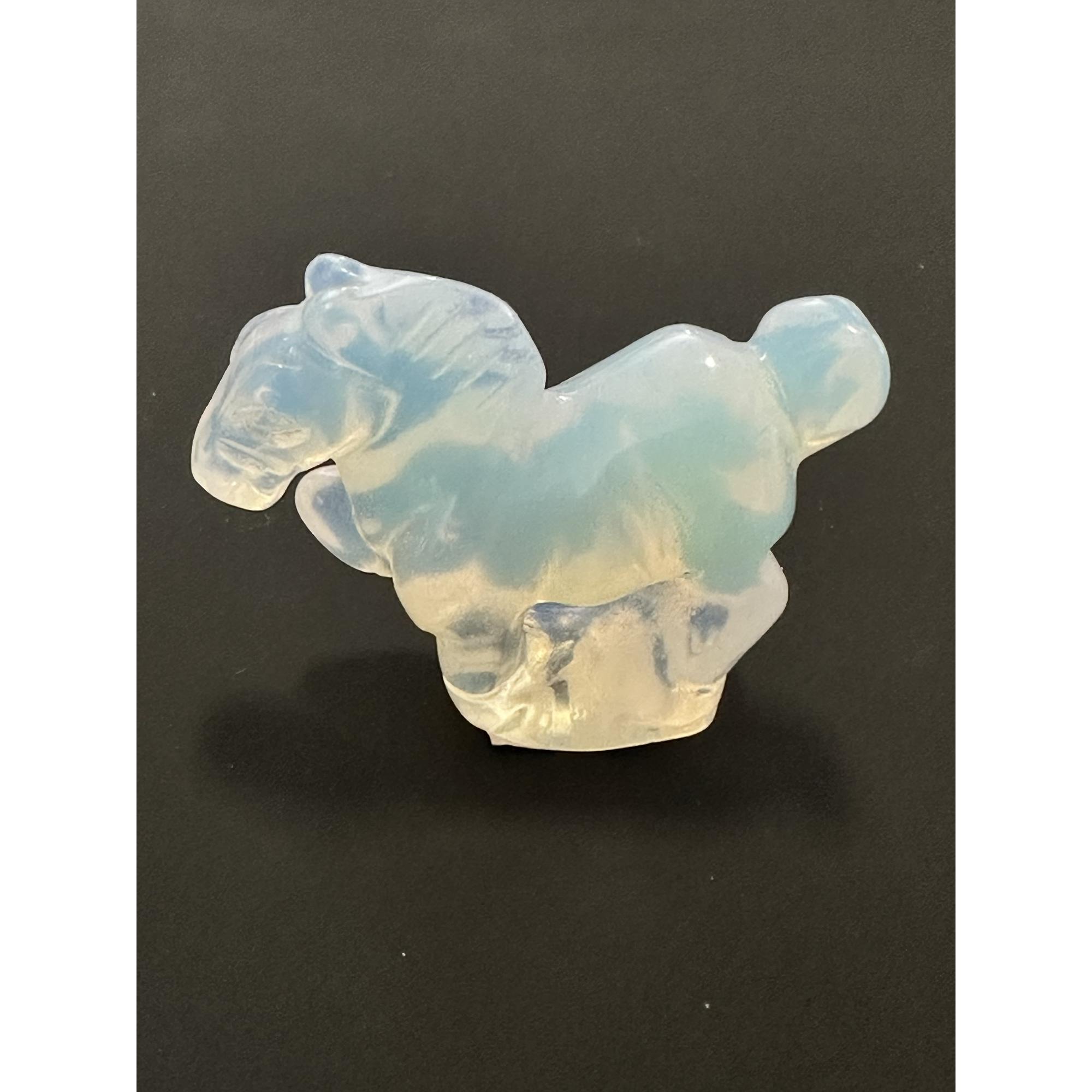 Opalite Horse, 2 inches, Hand Carved Prehistoric Online