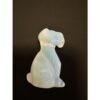 Opalite sitting Dog, 2 inches, Hand Carved Prehistoric Online