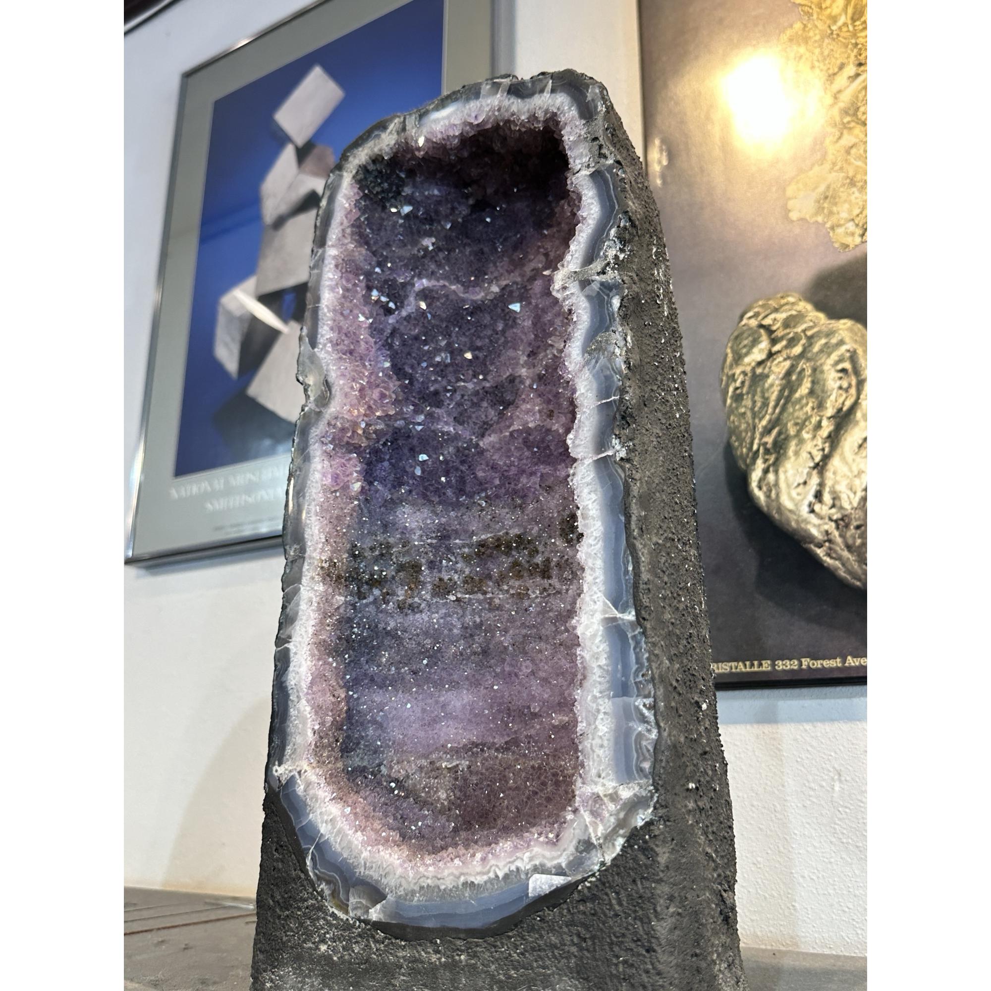 Amethyst Cathedral with ametrine stripe Prehistoric Online